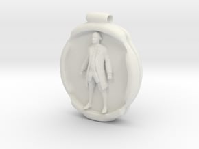 Cosmiton Fashion P - George Washington - 45 mm in White Natural Versatile Plastic