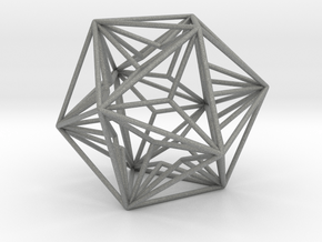 Great Dodecahedron 1.6" in Gray PA12