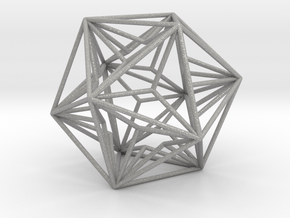 Great Dodecahedron 1.6" in Aluminum