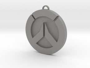 Overwatch Medallion  in Gray PA12