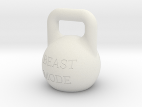 beast mode 200gram kettlebell in White Natural Versatile Plastic