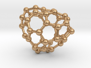 0669 Fullerene c44-41 c1 in Natural Bronze