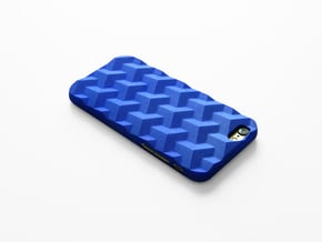 iPhone 6 & 6S case_Cube in Blue Processed Versatile Plastic