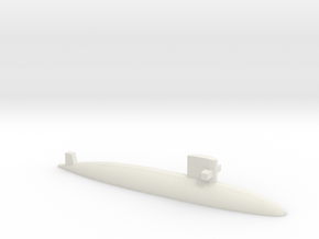 Uzushio-class submarine, 1/2400 in White Natural Versatile Plastic