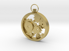 Pocket watches in Natural Brass