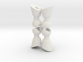 4 Hoof Set for ModiBot in White Natural Versatile Plastic