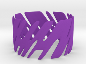Tis05 Bracelet in Purple Processed Versatile Plastic