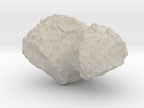 Comet 67P/C-G 1:100,000 scale in Natural Sandstone
