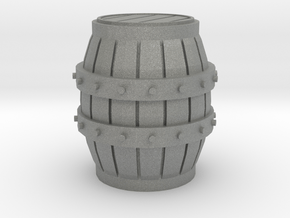 HO scale barrel in Gray PA12