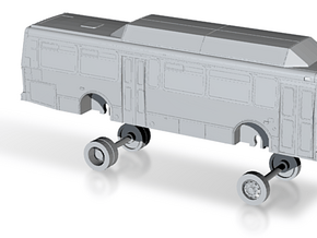 HO Scale Bus Orion V GET 9900s in Tan Fine Detail Plastic
