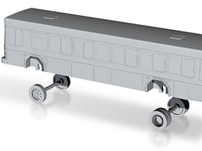 N Scale Bus Gillig Low Floor VTA 1000s in Tan Fine Detail Plastic