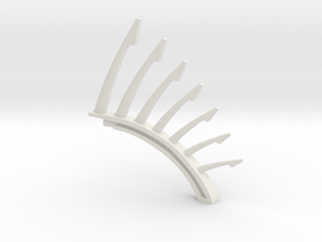 Accuracy spine in White Natural Versatile Plastic