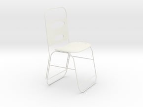 chair in White Natural Versatile Plastic