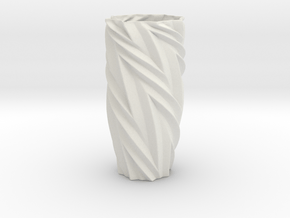 Vase 172532d Redux in White Natural Versatile Plastic