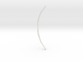 long bow 1 in White Natural Versatile Plastic