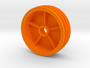 losi jrx pro front wheel in Orange Processed Versatile Plastic