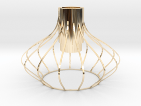lampshade in 14k Gold Plated Brass