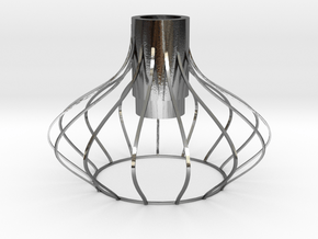 lampshade in Polished Silver