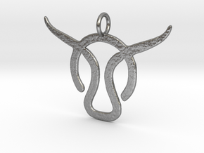 Taurus  in Natural Silver