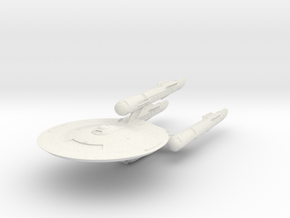 Discovery time line USS Dreadnought 4.6" in White Natural Versatile Plastic