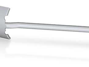 Shovel, Spade 1:6 Scale in Tan Fine Detail Plastic