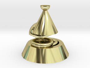 Shiny Juttuli in 18k Gold Plated Brass