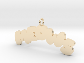 meows in 14k Gold Plated Brass