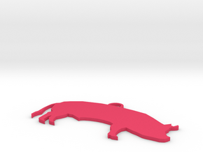 Pig in Pink Processed Versatile Plastic: Medium