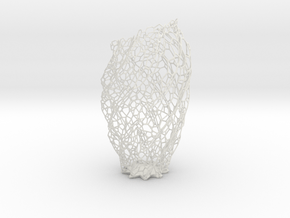 Star Vase 2013 in White Natural Versatile Plastic