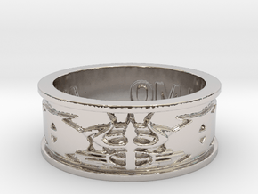 Lord Shiva's Ring "Karma II" Ring Size 13 in Platinum