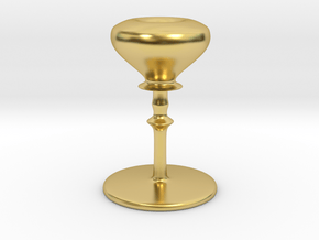 Lovely stand shade in Polished Brass
