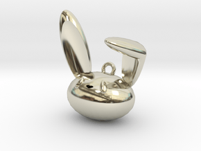 bunny in 14k White Gold