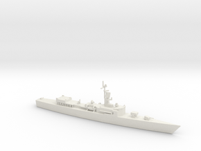 1250 Scale FFG-1 USS Brooke Class in White Natural Versatile Plastic