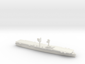 1/1250 Scale Saipan Class Aircraft Carrier in White Natural Versatile Plastic