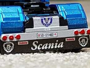 02 119 Heckstoßstange for Scania 143 in Tan Fine Detail Plastic