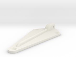 Linear MDT-1A Key Ring Attachment in White Natural Versatile Plastic