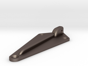 Linear MDT-1A Key Ring Attachment in Polished Bronzed-Silver Steel