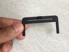 LG HomBot (robot cleaner) mop switch hack in Black Natural Versatile Plastic