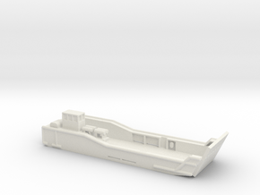 1/350 Scale British LCM Mk 10 Waterline in White Natural Versatile Plastic