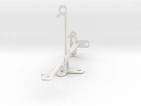 OnePlus 5T tripod & stabilizer mount in White Natural Versatile Plastic