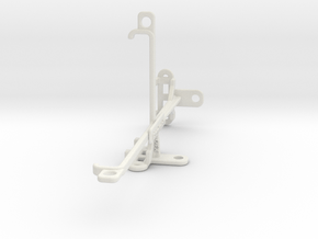 Oppo Find X tripod & stabilizer mount in White Natural Versatile Plastic