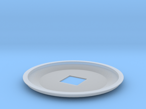 1-1000th Enterprise Saucer Top in Smooth Fine Detail Plastic