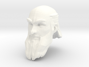 dwarf head 3 in White Processed Versatile Plastic