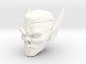 vampire head 3 in White Processed Versatile Plastic