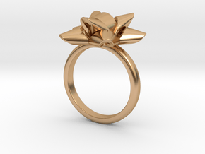 Gift Bow Ring in Polished Bronze: 4.5 / 47.75