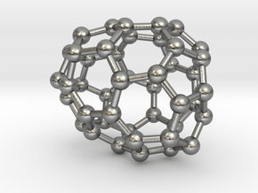 0671 Fullerene c44-43 c1 in Natural Silver