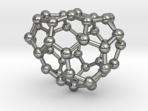 0672 Fullerene c44-44 c1 in Natural Silver