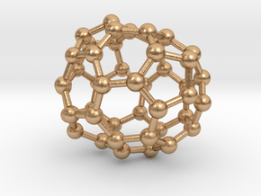 0673 Fullerene c44-46 c1 in Natural Bronze