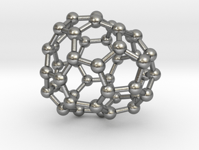 0675 Fullerene c44-47 c1 in Natural Silver