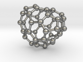 0676 Fullerene c44-48 c1 in Natural Silver
